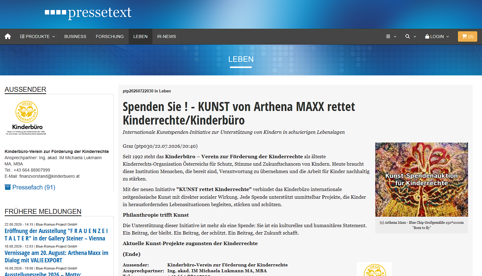 TrauDi! Regionalpreis Murau/Murtal 2026: Jetzt für Kinderrechte abstimmen
